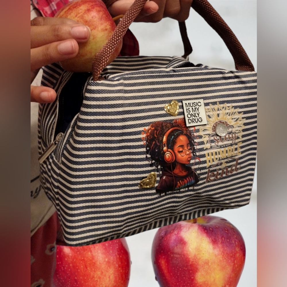 Slay Humble & Kind Insulated Lunch Bag